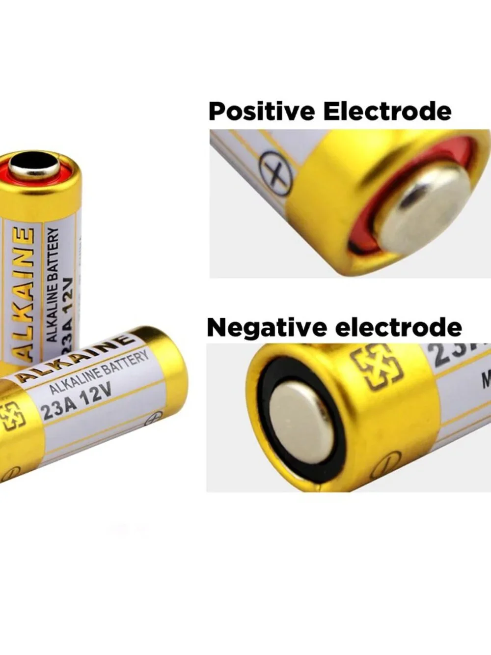 LiCB A23 23A 12V Alkaline Battery (5-Pack)
